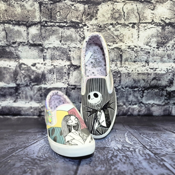 Disney Multicolor Nightmare Before Christmas Athletic Shoes - Picture 1 of 7